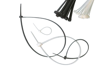 Кабельная стяжка стокая к УФ излучению; YKB CV 9x1500 SE; Черная