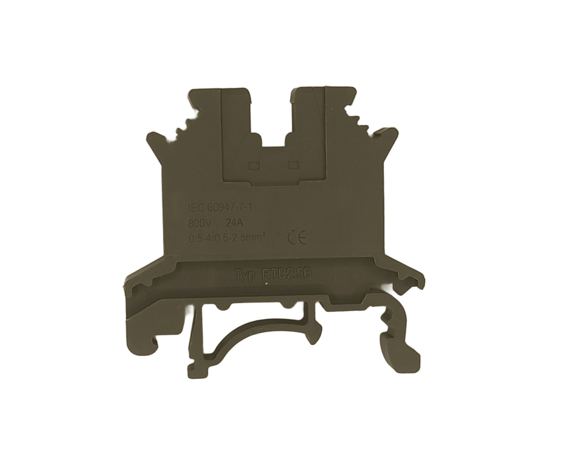 Клемма проходная с винтовым зажимом RTB 2,5B