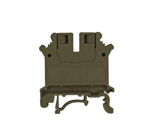 Клемма проходная с винтовым зажимом RTB 6