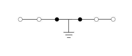 Клемма проходная RPV 2,5S-QUATTRO-PE