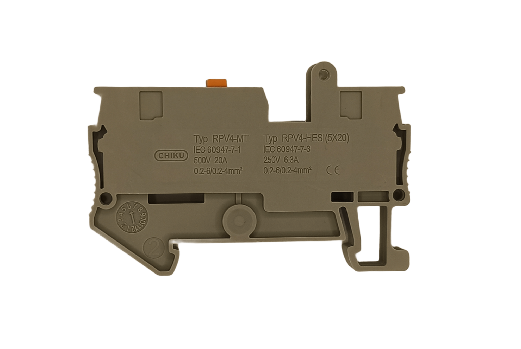 Клемма проходная RPV 4-MT