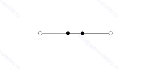 Клемма проходная RPI 4 BU