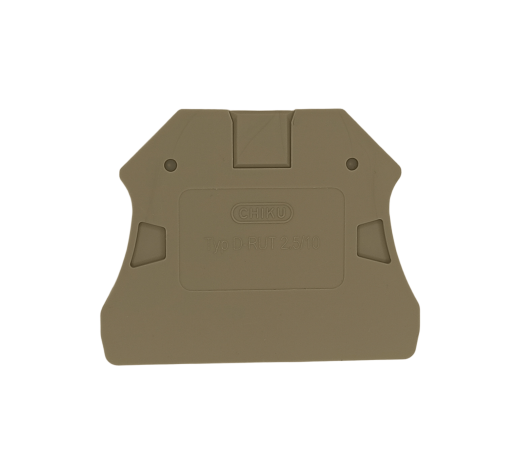 Торцевая пластина D-RUT 2,5/10