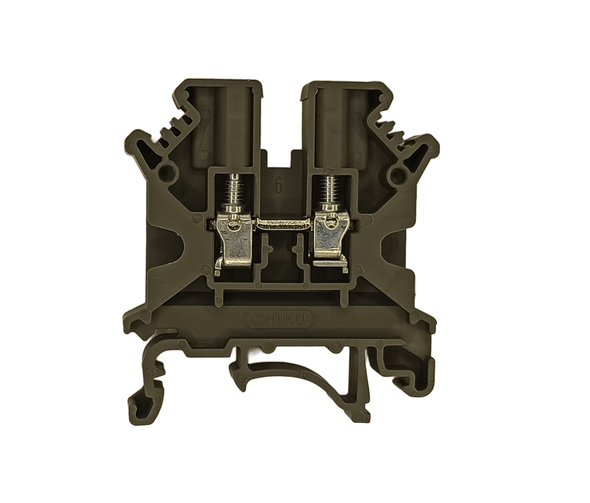 Клемма проходная с винтовым зажимом RTB 4