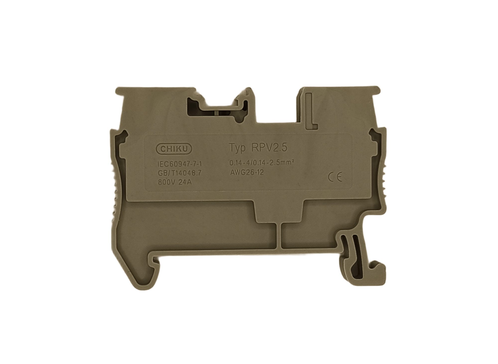 Клемма проходная RPV 2,5