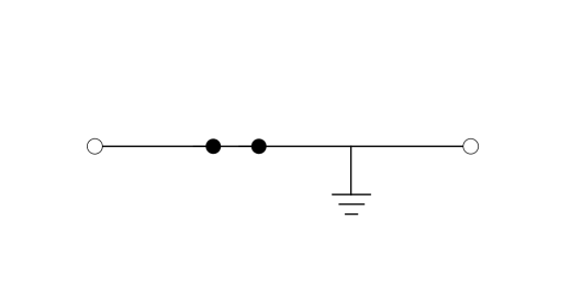 Клемма проходная RPV 2,5-PE