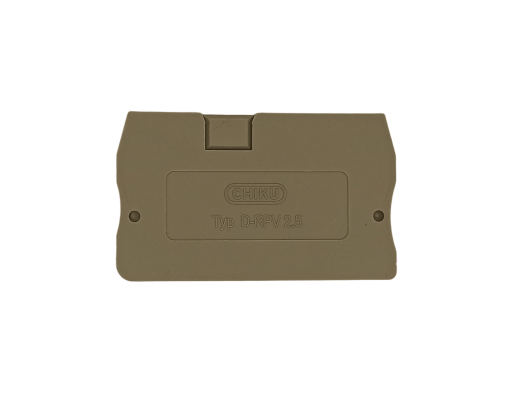 Торцевая пластина D-RPV 2,5