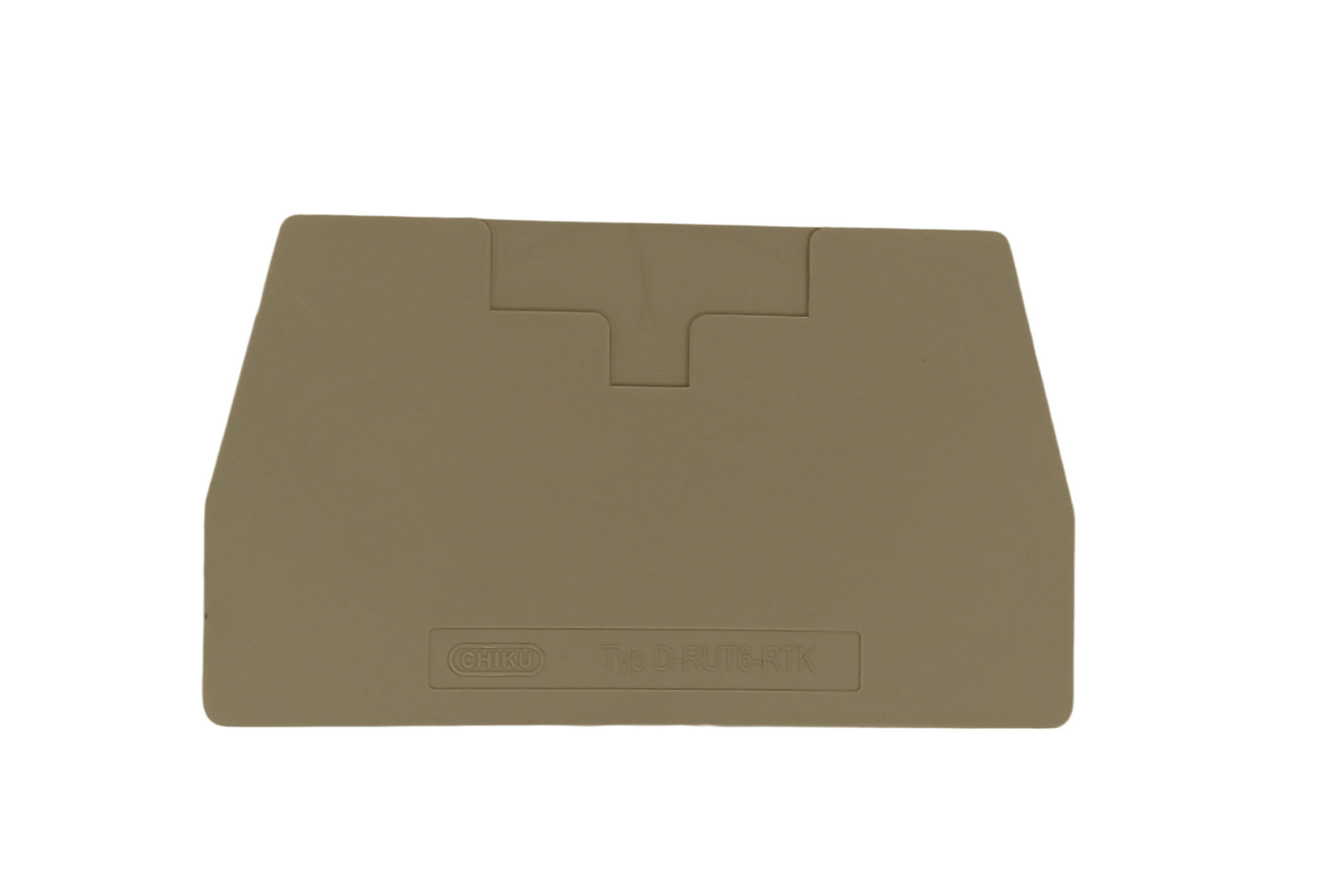 Торцевая пластина D-RUT 6-RTK