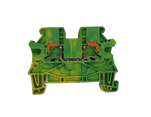 Клемма проходная Push-in (земля) RPI 4-PE