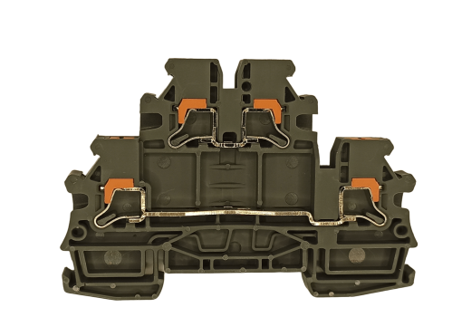 Клемма проходная Push-in (2 уровня) RPITT 4